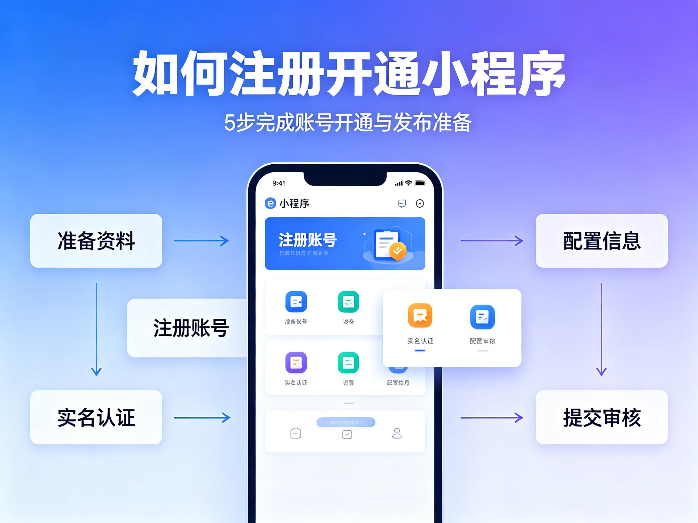聊城市|如何注册开通备案一个小程序